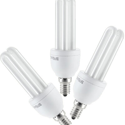 Štedljiva sijalica Elmark 3U/T2 7W E14 4000K 99216166 3kom.