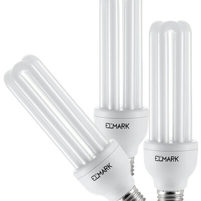 Štedljiva sijalica Elmark ESL E27 3U/36W 6400K 99200045 3kom.
