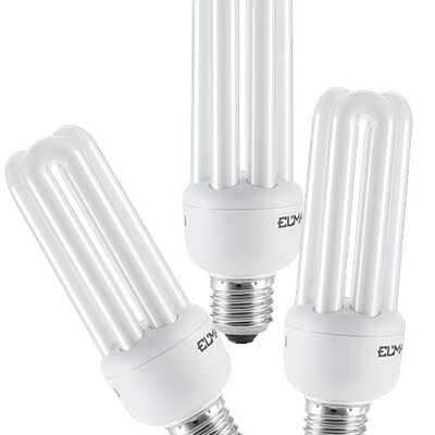 Štedljiva sijalica Elmark ESL E27 3U/20W 6400K 99200041 3kom.