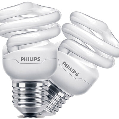 Štedljiva sijalica Philips Tornado T2 12W E27 CDL PS173 2kom.