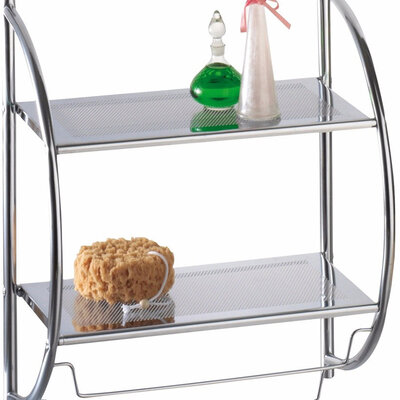 Zidna Metalna Polica Za Kupatilo