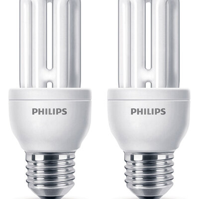 Štedljiva sijalica Philips Genie 11W E27 827 WW PS182 2kom.