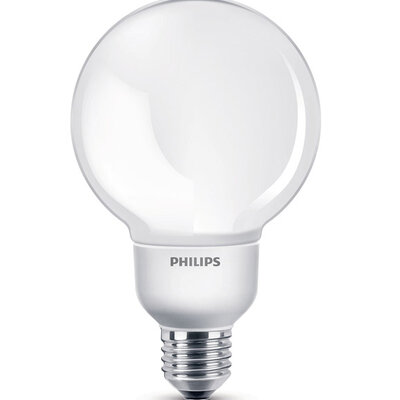 Štedljiva sijalica Philips CFL-i Softone Globe Soft ES 12W WW G93 1CH/4 PS219