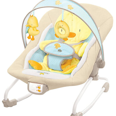 Comfort n Harmony by Bright Starts Ležaljka sa melodijama i vibracijom Snuggle Duckling