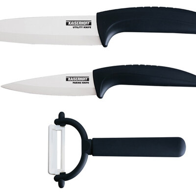 Bergner KaiserHoff Keramički nož - Set od 3 kom KH-9438