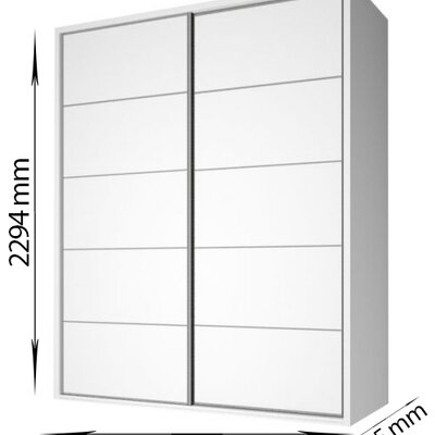 Klizni plakar Insert sa 2 krila