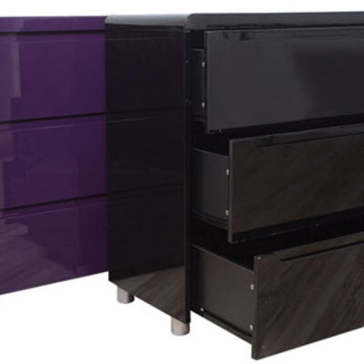 Komoda Corona Ljubičasta