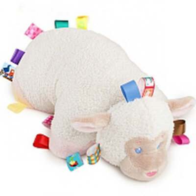 Taggies by Bright Starts 2u1 Plišana igračka - jastuk Jagnje