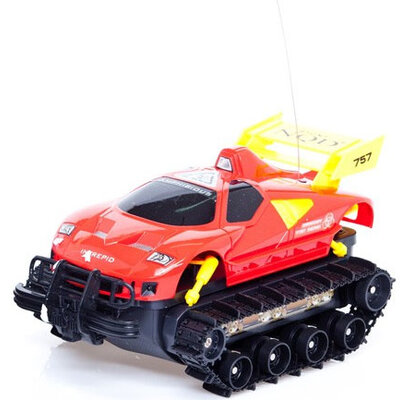 Vozilo na daljinsko upravljanje Amphicar ASM crveni