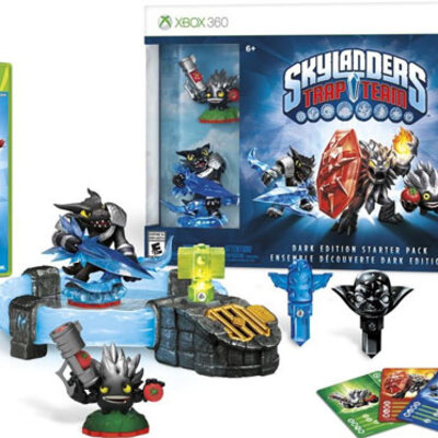 Skylanders Trap Team XBOX360 Starter Pack Dark Edition 87188EG