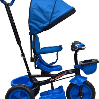 Dečiji tricikl sa tendom 403 plavi