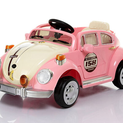 Automobil na akumulator Buba jednosed 201 pink boje
