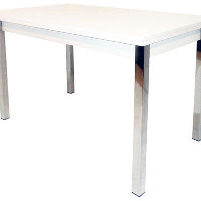 Trpezarijski Sto Kocka 110x70cm na razvlačenje Bela