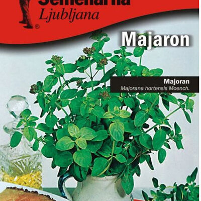 Seme za začin 2 kesice - Majoran - Majorana hortensis Moench. Semenarna 1094