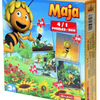 Pčelica Maja Igračka - Puzzle 4u1 SD1420