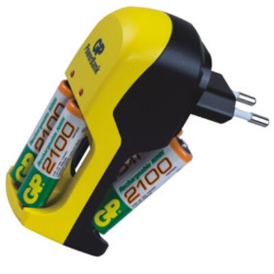 Punjač za baterije GP S350 sa 4 punjive baterije AA 2100 mAh