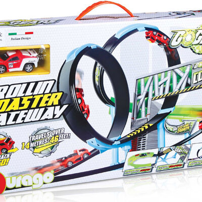 Bburago Go Gears Roler koster trkačka staza sa automobilčićem BU30285