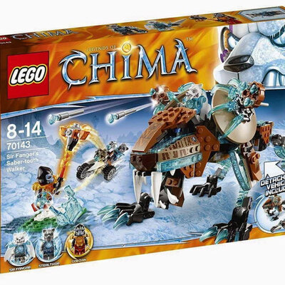 LEGO® Chima kocke Sir Fangars Saber-tooth Walker LE70143