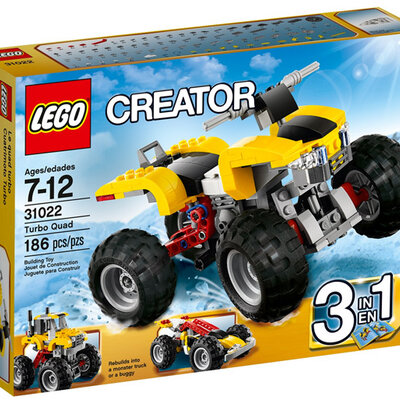 LEGO® Creator kocke 3u1 Turbo Quad LE31022