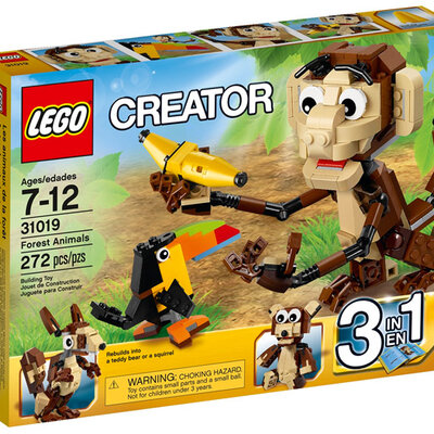 LEGO® Creator kocke 3u1 životinje Forest Animals LE31019
