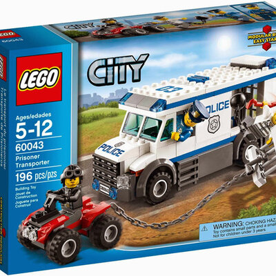 LEGO® City kocke Transport zatvorenika LE60043