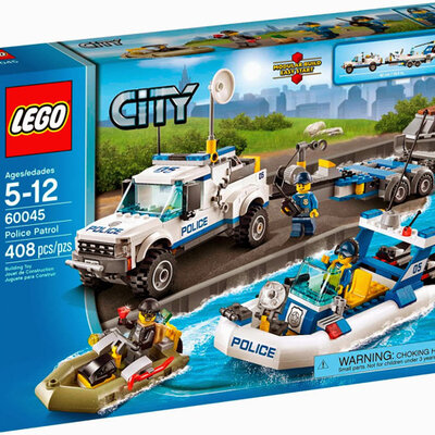 LEGO® City kocke Policijska patrola LE60045