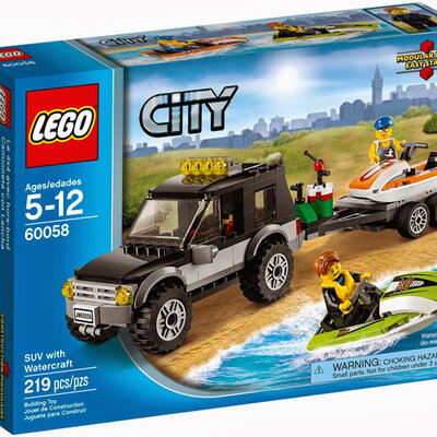 LEGO® City kocke Džip sa prikolicom za skutere LE60058