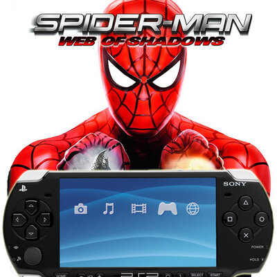 Sony PlayStation Portable Street konzola sa Spiderman Web of Shadows igricom