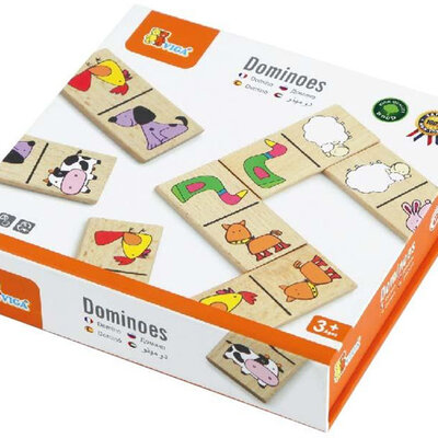 Drvene domine - životinje Viga Toys 59622