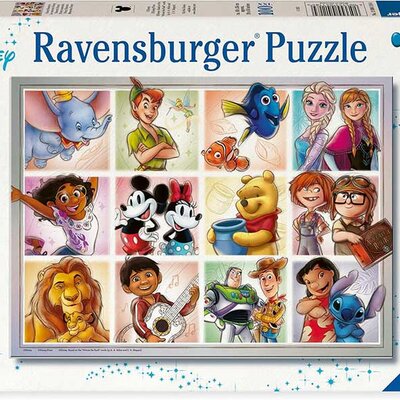 Puzzle slagalice za decu 100XXL delova Dizni Junaci Ravensburger 12004118