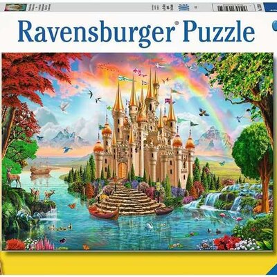 Puzzle slagalice za decu 100XXL delova Duga nad zamkom Ravensburger 13285