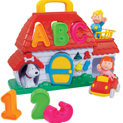 Zvučna kućica sa oblicima za ubacivanje - sorter  Simba Toys SB9524