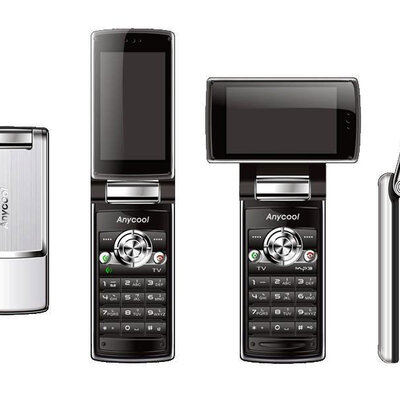 Mobilni telefon DualSIM AnyCool V868 + Evere BT slušalice