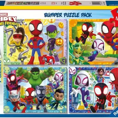 Puzzle slagalica za decu 4x42 dela Spidey and Friends Ravensburger 12001066