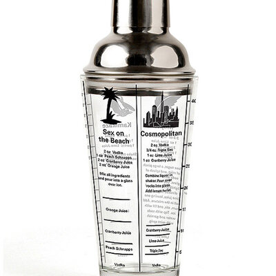 Kikkerland šejker Mix Master Cocktail Shaker BA22