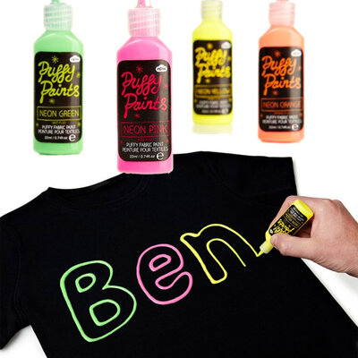 NPW Puffy Paints Neonske boje za tekstil NP4625