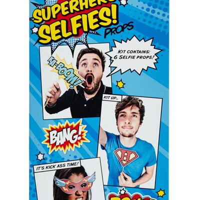 NPW Selfie Kit Superheroes Set za pravljenje selfija NP16406