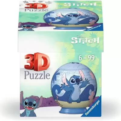 3D Puzzle slagalica Lopta 54 dela Disney Stitch Ravensburger 11597