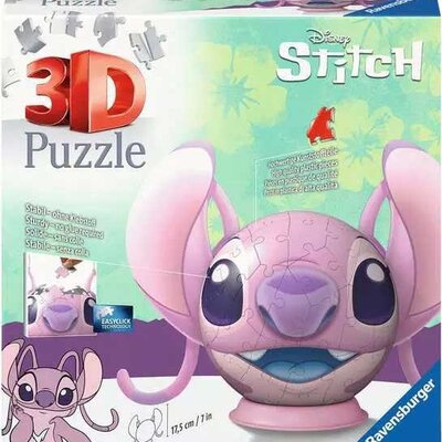 3D Puzzle slagalica 72 dela Disney Stitch Angel Ravensburger 11639
