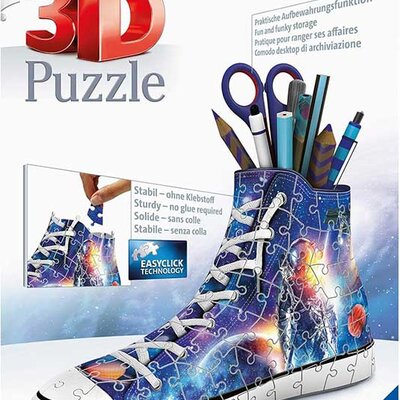 3D Puzzle slagalica 108 delova Patika Kutija za olovke Galaksija Ravensburger 11251