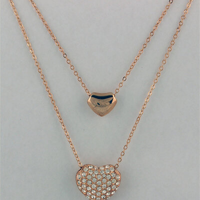 Ženski pozlaćeni lančić sa priveskom Your GPL-027