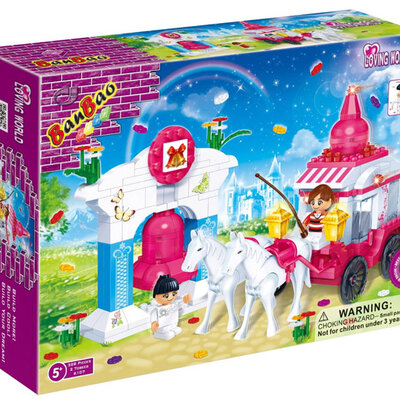 BanBao kocke Svadbena kočija 6107