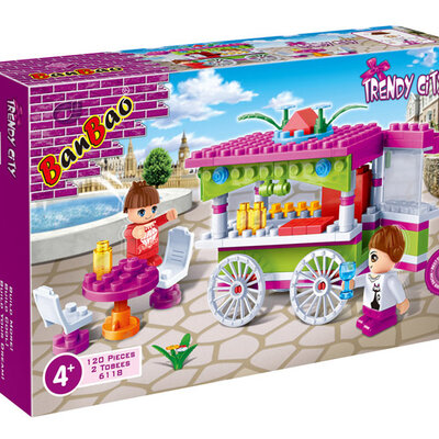 BanBao kocke prodavnica sendviča 6118