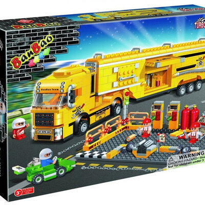 BanBao kockice Kamion žuti 8761