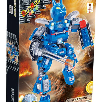 BanBao kockice Robot Vuk 6312