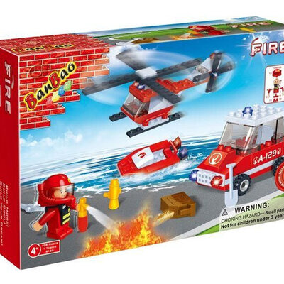 BanBao kockice Vatrogasci 8129