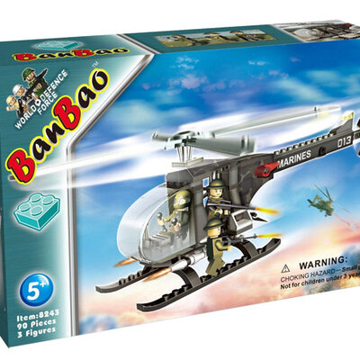 BanBao kockice Helikopter 8243