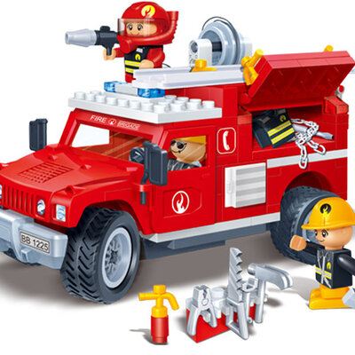 BanBao kocke Vatrogasni Jeep 8316