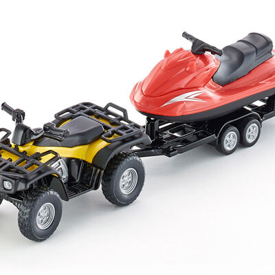 Siku Quad motor sa prikolicom i skuterom 2314