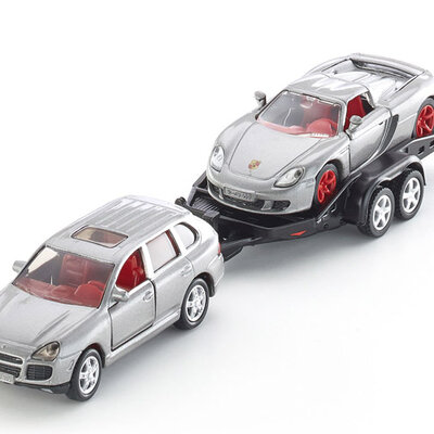 Siku Automobil Porsche Cayenne sa prikolicom 2544